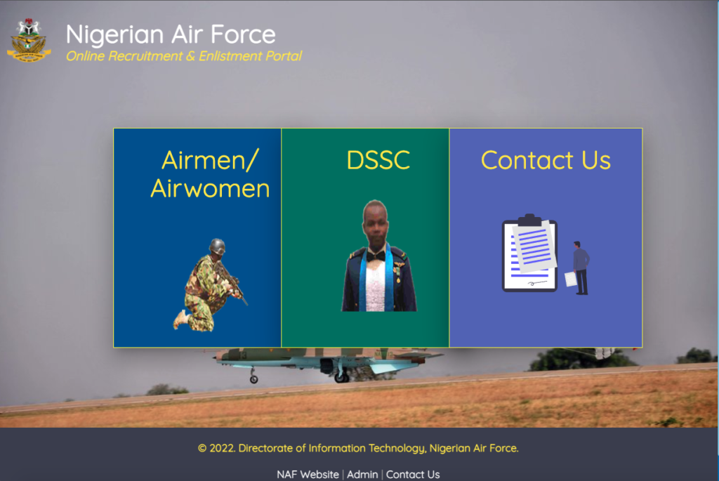 Nigerian Air Force Shortlisted Candidates 2023/2024 NAF Shortlisted