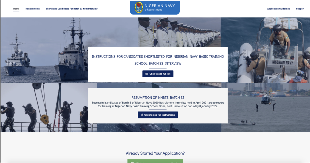 Nigerian Navy Shortlisted Candidates 2023/2024 Navy Shortlisted Names PDF